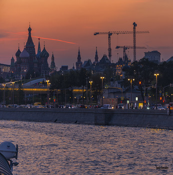 Город не спит / город Москва