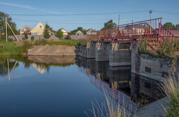 Сельская плотина / Село Селихово, Конаковский район.