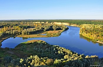 Казинская яма на Дону. / Известная Казинская яма на Дону с затоном.