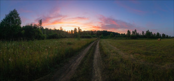 На закате / Кемерово, Западная Сибирь