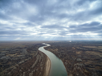 Осень / Река Урал