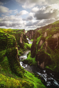 Fjaðrárgljúfur Canyon / Югозапад Исландии, август 2019