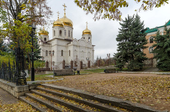 Спасский собор / Главный храм Пятигорска.
Возведение началось в 1845 г.