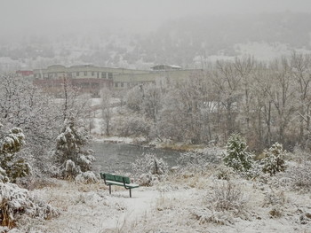 Серая пятница / река Animas, г. Дуранго, Колорадо, США