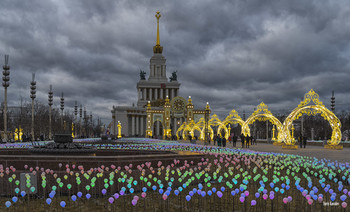 Декабрь / Москва. ВДНХ.