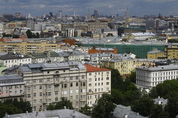 Вид на Москву (улица Новый Арбат,16) / Вид на Москву (улица Новый Арбат,16)