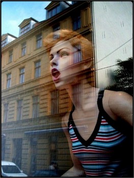  / natural reflections in the street