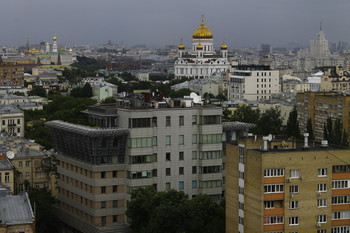 Вид на Москву (Смоленский бульвар,6-8) / Вид на Москву (Смоленский бульвар,6-8)