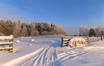 За околицей... / Томская область. Село