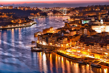Porto.Ribeira.Sundown / From Portuguese album 

not hdr)