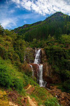 Водопад / Нувара-Элия, Шри-Ланка