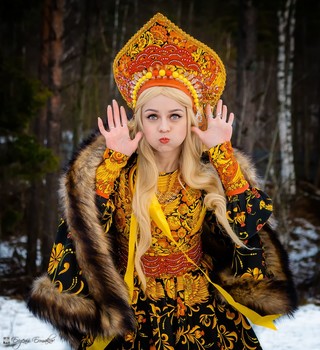 Backstage of Russian Beauty / Проект &quot;Русская зима&quot;