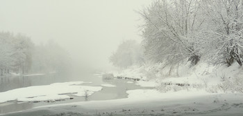 Про то,как фотограф, от снегопада, под мостом прятался... / Зима!!!