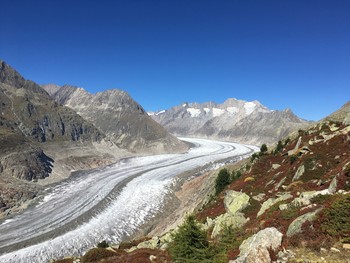 Solange du noch da bist / Aletschgletscher