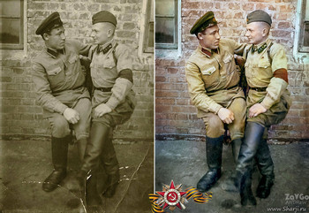 &quot;Бессмертный полк&quot; реставрация старых фото / Брестская крепость 1941