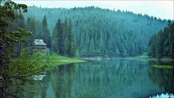 Синевир. / Карпаты 1977г. обработка слайда.