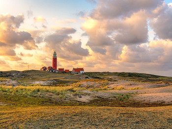 Vuurtoren / Leuchtturm auf der Westfriesischen Insel Texel