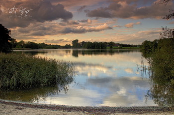 &nbsp; / Ein wunderschöner Abend am See.