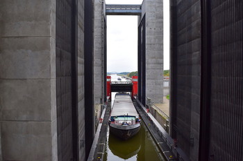 &nbsp; / Das Schiffshebewerk Lüneburg in Niedersachsen.