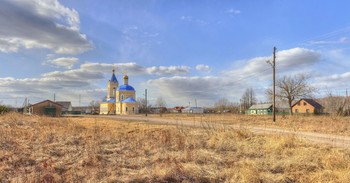 Сельский храм / Московская обл.