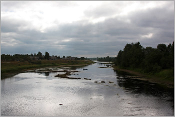 Северный пейзаж / Река Кена, Каргополье.