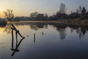 Пруд в Горелках / Россия. Тула. Горелки.