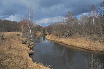 Весна. / Апрель в осенних тонах.