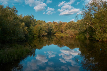 Лето на реке Покша / одна из малых рек близ Костромы