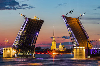 Санкт-Петербург. Дворцовый мост / Санкт-Петербург. Дворцовый мост