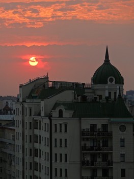цвет города / Москва восход
