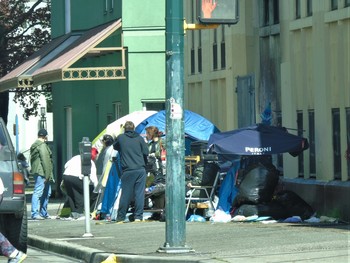 &nbsp; / the covid pandemic and the homeless of Vancouver BC Canada