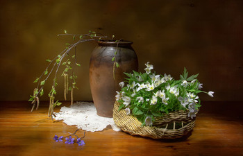 С березкой... / С березкой...