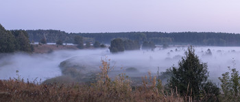 Утро туманное / 01.09.2019