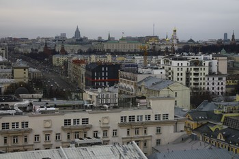 Вид на Москву (улица Большая Полянка,28) / Вид на Москву (улица Большая Полянка,28)