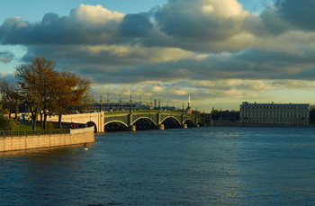 Питер. Мост через Неву / Питер. Мост через Неву