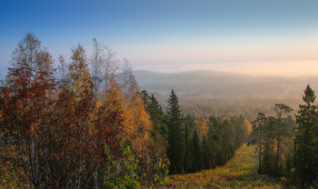 Осеннее утро / Уральская осень