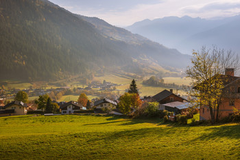 Утро в альпиской долине. Австрия. / Утро в альпиской долине. Австрия.