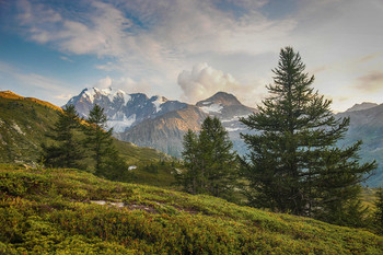 Перевал Симплон / Альпы, Италия, Швейцария
