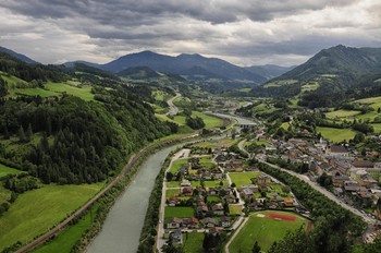 Долина реки Зальцах / Австрия