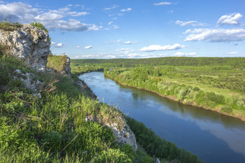 Река Сылва.Пермский край / Греховская гора