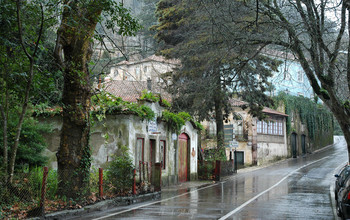 Синтра под дождем / Синтра, Португалия