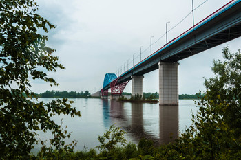 Ермолаевский мост или Путинский мост. / Красноярский край