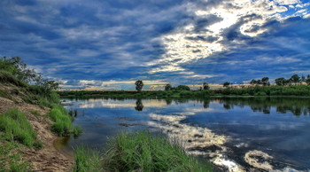 Летний вечер. / Июнь.