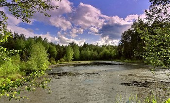 Близится летний вечер на озере / Близится летний вечер на озере