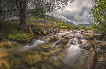 Ручей. / Панорама