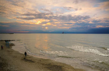 Вечер у моря / Балтийское море