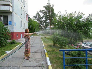 Знойная пятница / в Новосибирске.