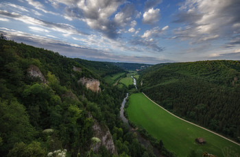 &nbsp; / An der jungen Donau in Schwaben
 На молодом Дунае в Свабии