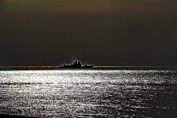 Чёрное море-надёжные рубежи / Охрана морской Российской границы у берегов Адлера.