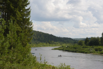 Лето на реке / Река Чусовая